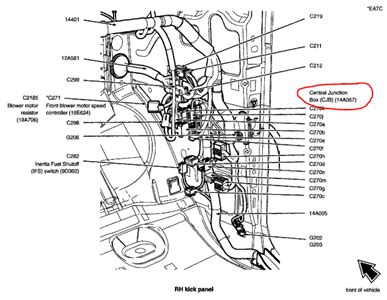 2004 f150 central junction box pin diagram|central junction box diagram.